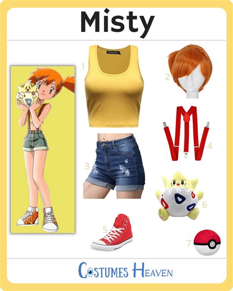 misty cosplay|Misty Costume Guide